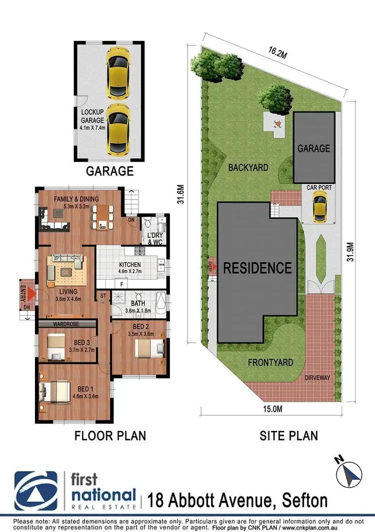 Floorplan of Homely house listing, 18 Abbott Avenue, Sefton NSW 2162