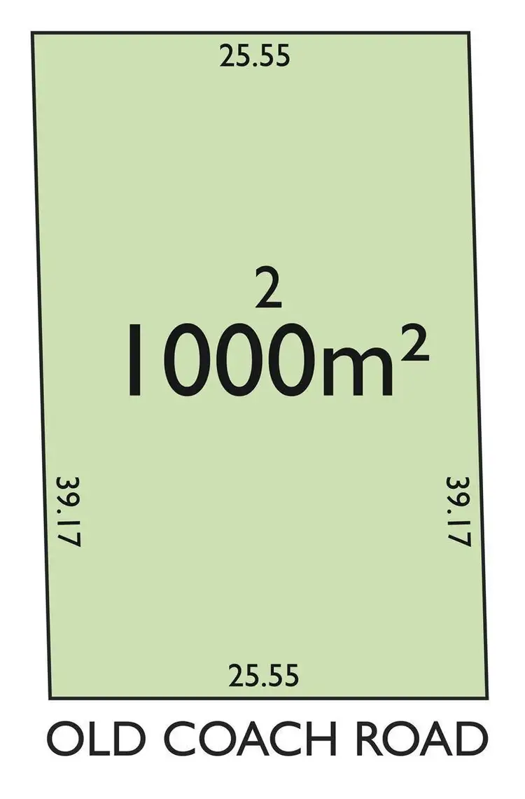 Floorplan of Homely land listing, 26 Old Coach Road, Aldinga Beach SA 5173