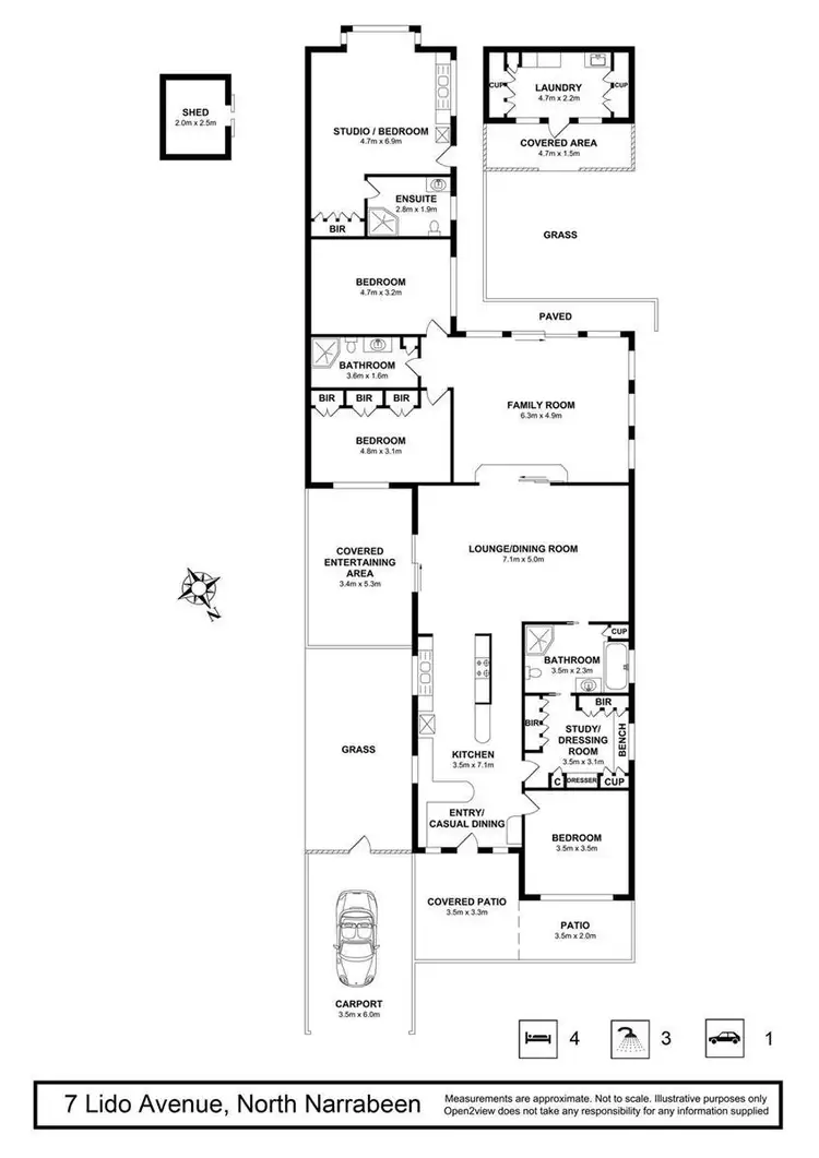 Floorplan of Homely house listing, 7 Lido Avenue, North Narrabeen NSW 2101