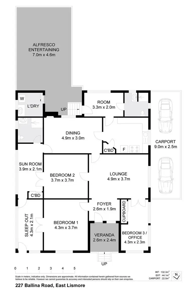 Floorplan of Homely house listing, 227 Ballina Road, East Lismore NSW 2480