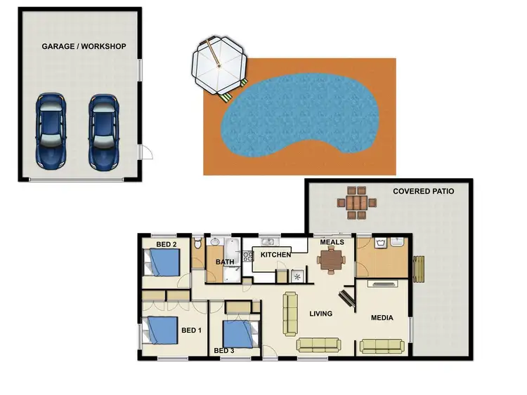 Floorplan of Homely house listing, 41 Lyndale Street, Shailer Park QLD 4128