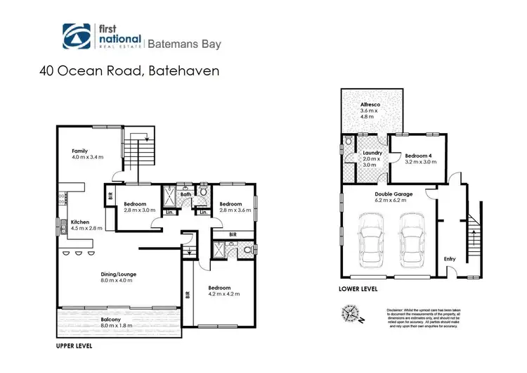Floorplan of Homely house listing, 40 Ocean Road, Batehaven NSW 2536