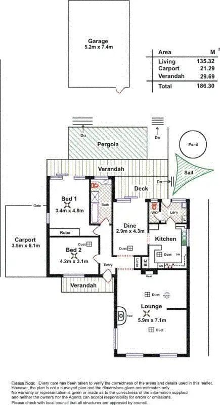 Floorplan of Homely house listing, 12 Stanlake Avenue, St Marys SA 5042