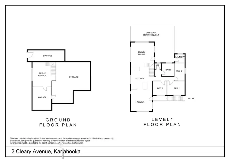 Floorplan of Homely house listing, 2 Cleary Avenue, Kanahooka NSW 2530
