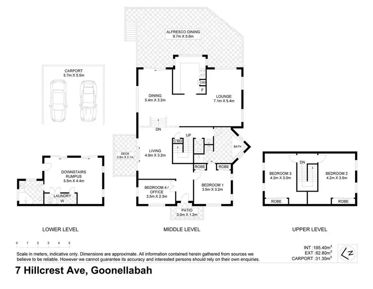 Floorplan of Homely house listing, 7 Hillcrest Avenue, Goonellabah NSW 2480