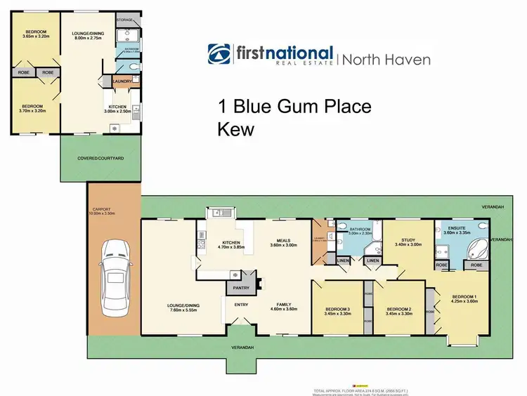 Floorplan of Homely rural property listing, 1 Blue Gum Place, Kew NSW 2439