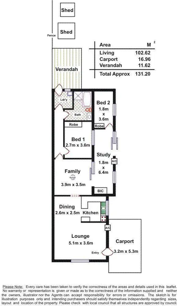 Floorplan of Homely house listing, 2/9 Mount Terrace, Gawler South SA 5118