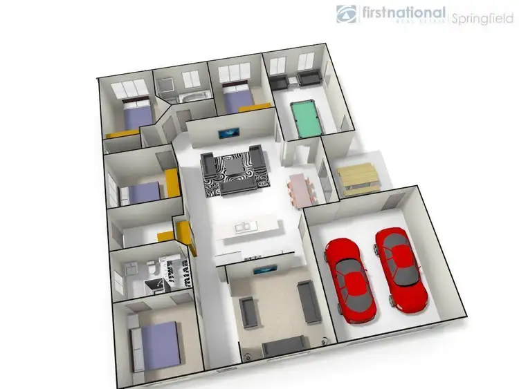 Floorplan of Homely house listing, 42 Heritage Circuit, Springfield Lakes QLD 4300