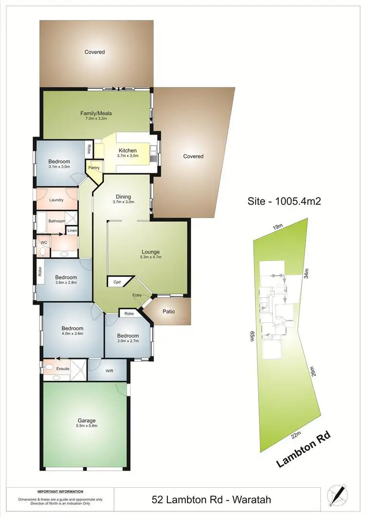 Floorplan of Homely house listing, 52 Lambton Road, Waratah NSW 2298