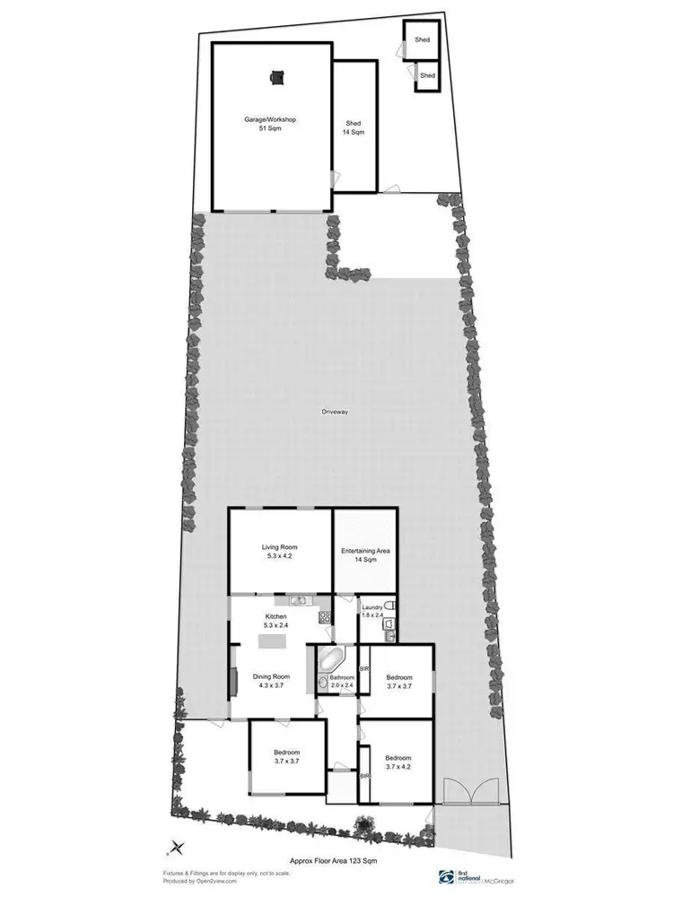 Floorplan of Homely house listing, 13 Elwick Road, Glenorchy TAS 7010