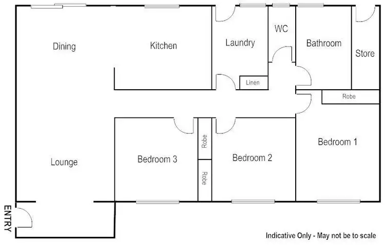 Floorplan of Homely house listing, 26 Bradshaw Drive, Gillen NT 870