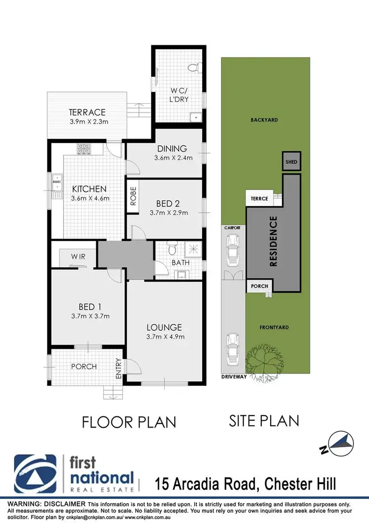Floorplan of Homely house listing, 15 Arcadia Road, Chester Hill NSW 2162