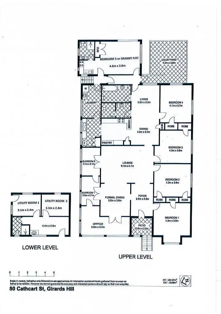 Floorplan of Homely house listing, 50 Cathcart Street, Girards Hill NSW 2480