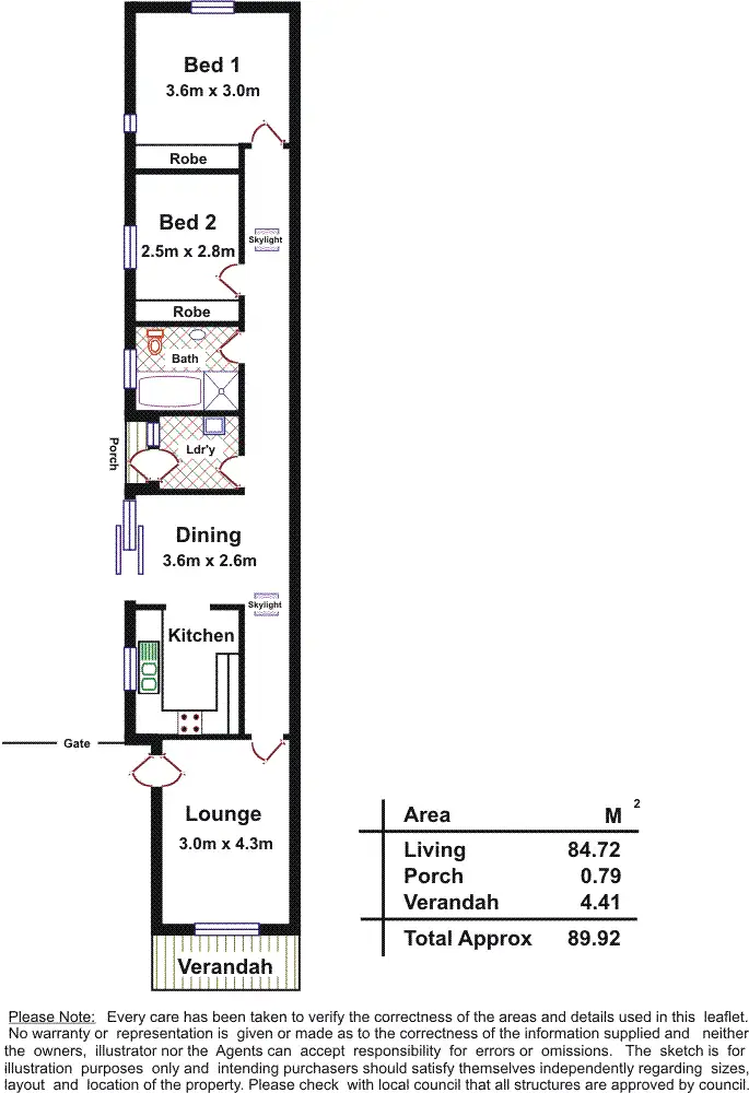 Floorplan of Homely house listing, 4A Jervois Street, South Plympton SA 5038