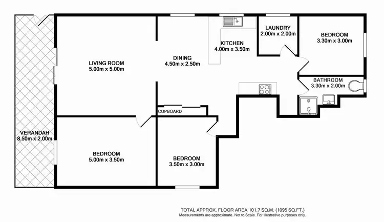 Floorplan of Homely house listing, 8 Village Road, Saratoga NSW 2251