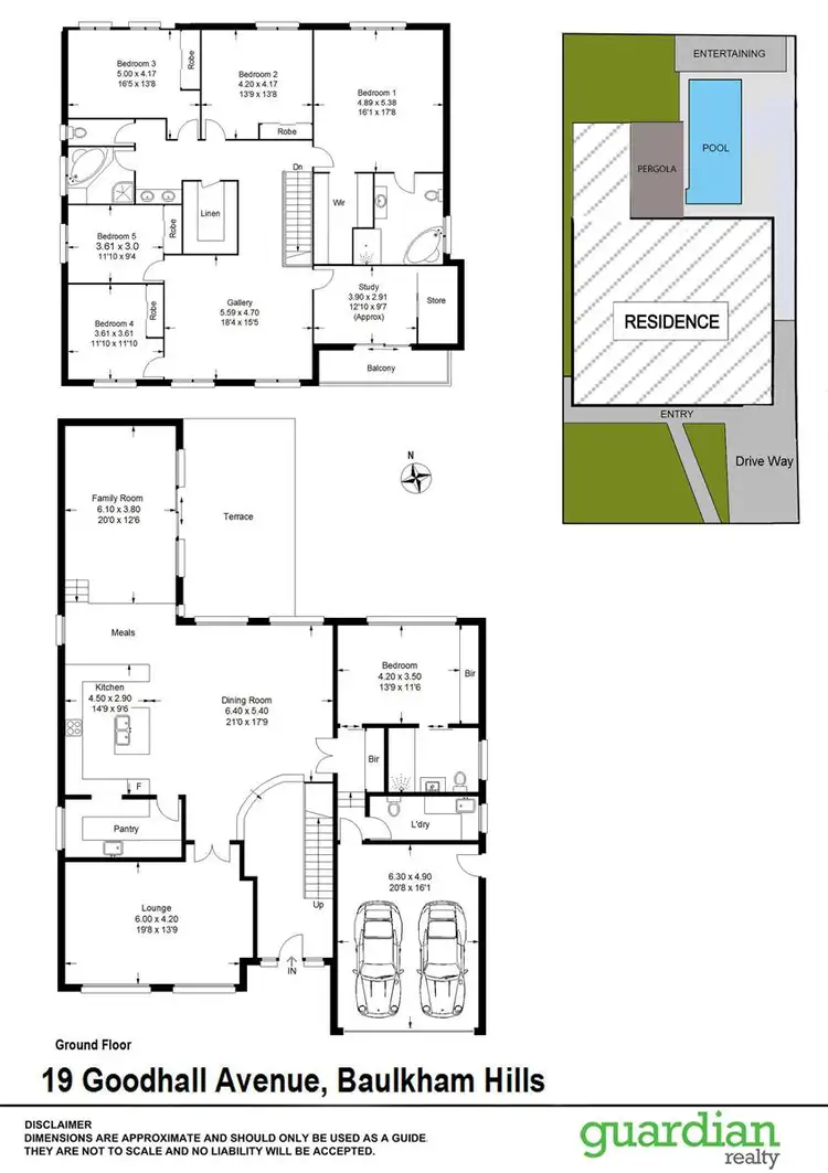 Floorplan of Homely house listing, 19 Goodhall Avenue, Baulkham Hills NSW 2153