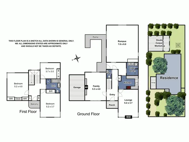 Floorplan of Homely house listing, 9 Hortense Street, Glen Iris VIC 3146