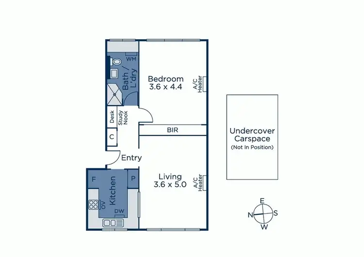 Floorplan of Homely apartment listing, 6/866 Toorak Road, Hawthorn East VIC 3123