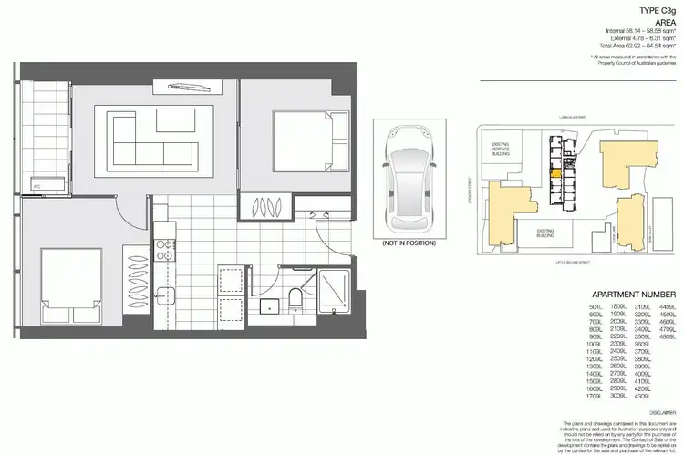 Floorplan of Homely apartment listing, 4109/639 LONSDALE STREET, Melbourne VIC 3000