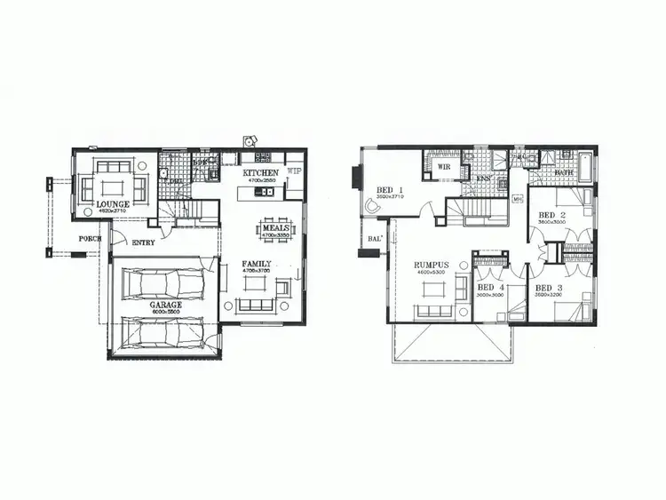Floorplan of Homely house listing, 68 STONY BROOK WAY, Truganina VIC 3029