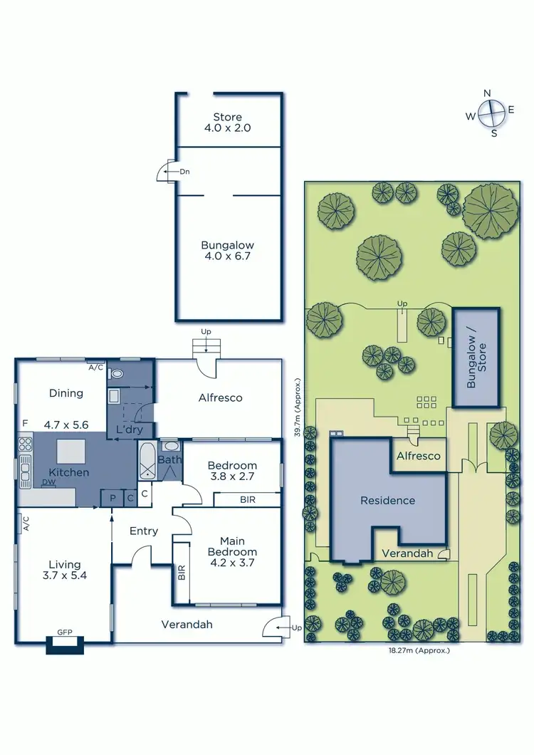 Floorplan of Homely house listing, 11 Webb Street, Burwood VIC 3125