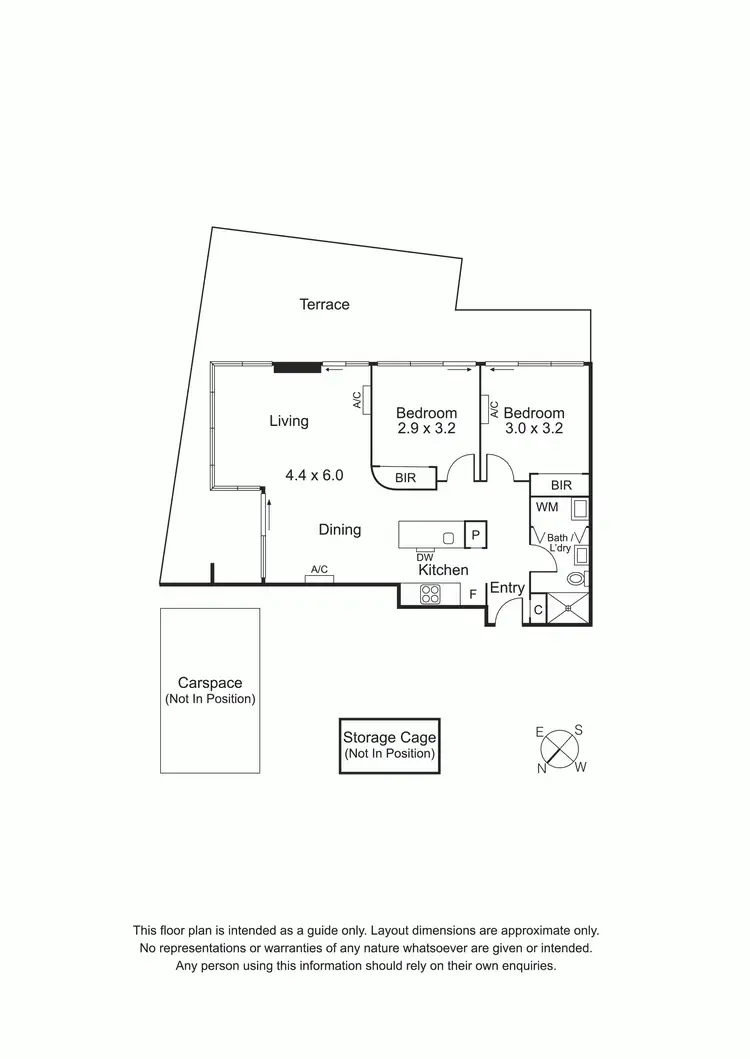 Floorplan of Homely apartment listing, 501/770C Toorak Road, Glen Iris VIC 3146