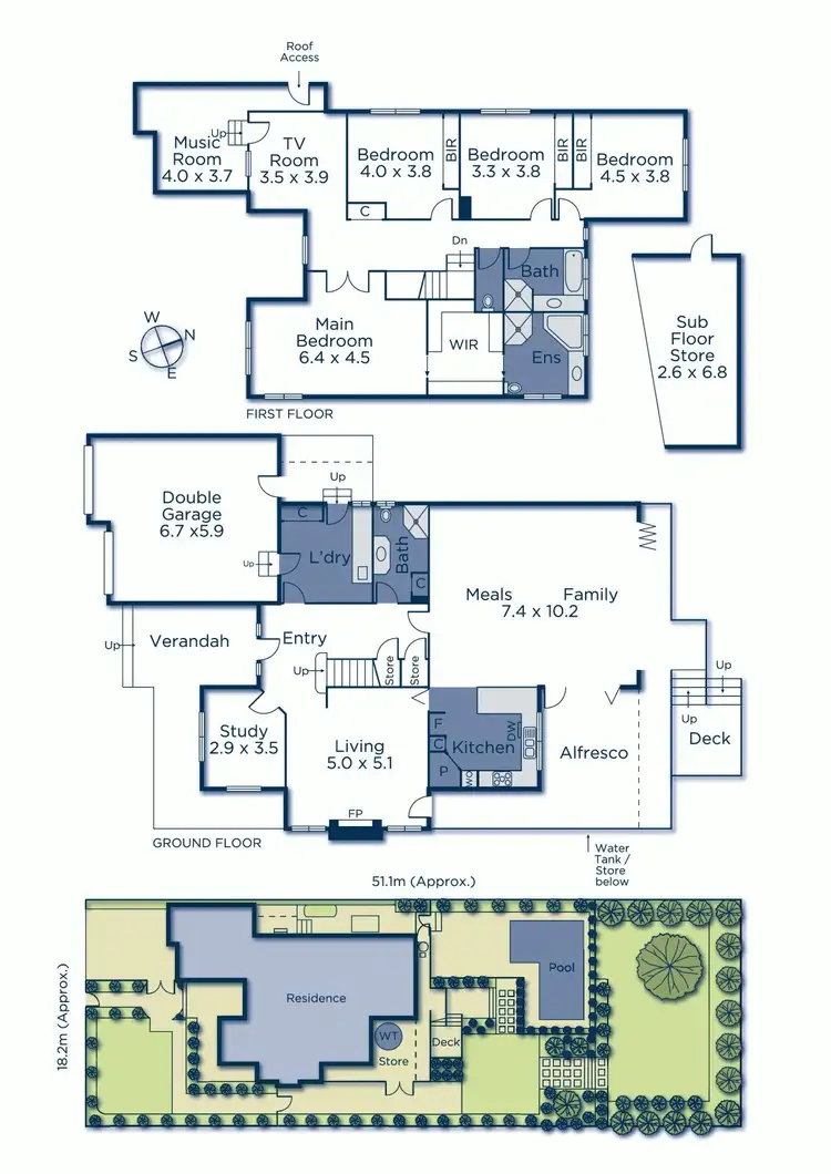Floorplan of Homely house listing, 2 New Street, Surrey Hills VIC 3127