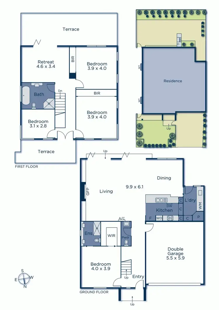 Floorplan of Homely house listing, 50 Great Valley Road, Glen Iris VIC 3146