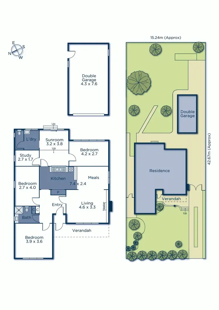 Floorplan of Homely house listing, 23 Ireland Street, Burwood VIC 3125
