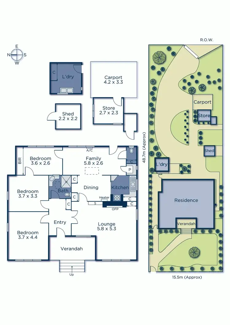 Floorplan of Homely house listing, 33 Grandview Avenue, Glen Iris VIC 3146