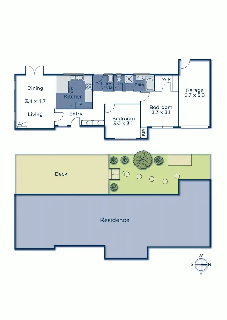 Floorplan of Homely unit listing, 7/25 Thomas Street, Camberwell VIC 3124