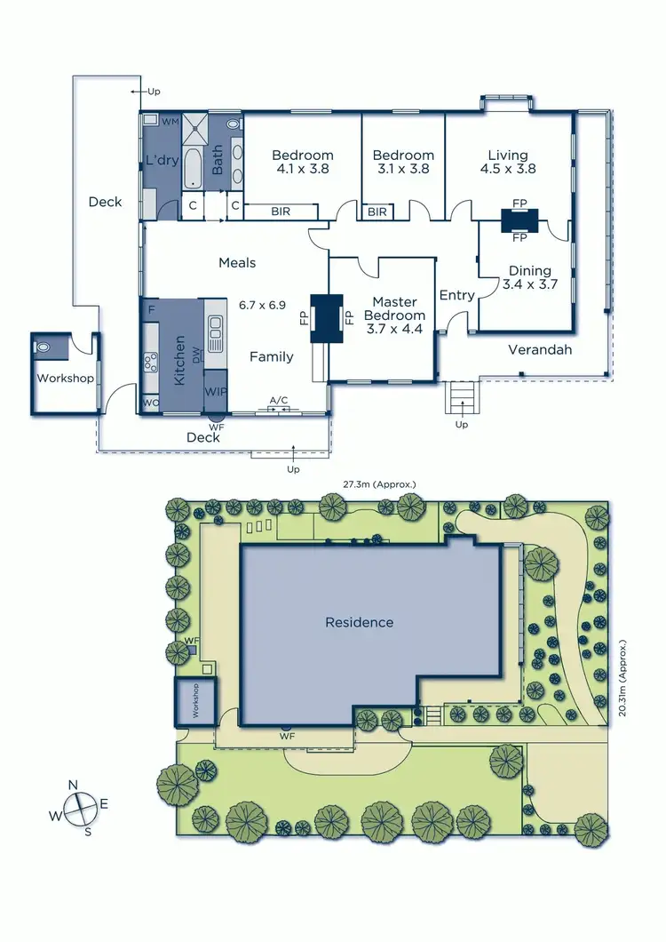 Floorplan of Homely house listing, 33 Wandin Road, Camberwell VIC 3124