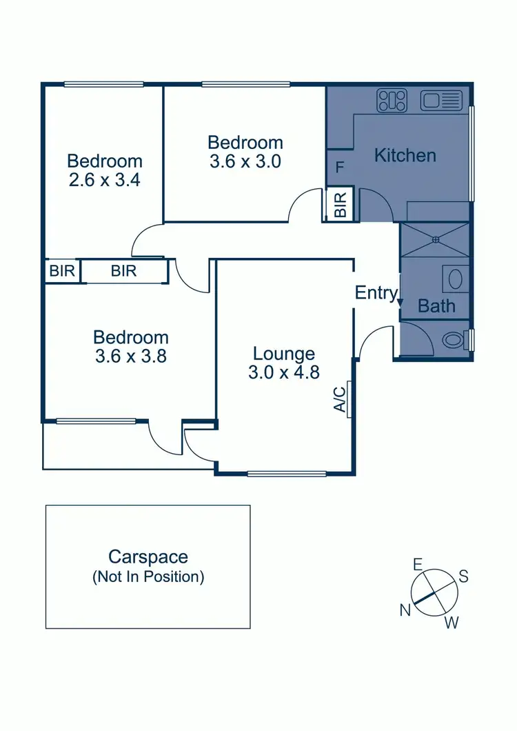 Floorplan of Homely apartment listing, 7/22 Auburn Grove, Hawthorn East VIC 3123