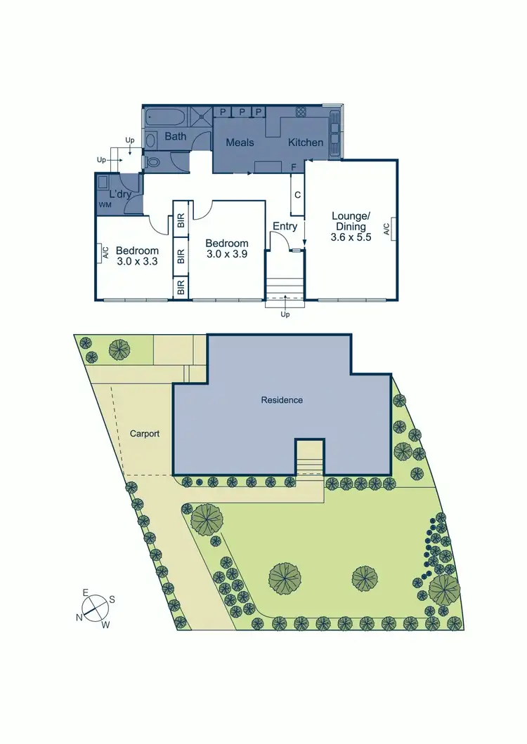 Floorplan of Homely unit listing, 3/11 Kingfield Court, Camberwell VIC 3124