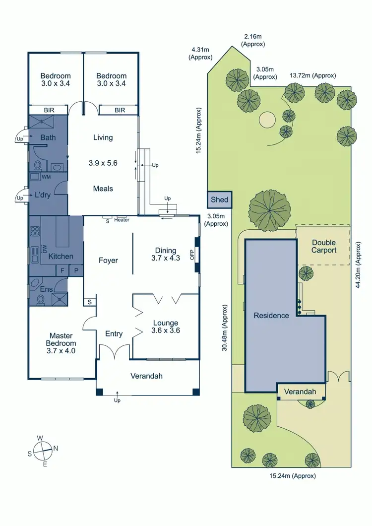 Floorplan of Homely house listing, 14 Duke Street, Ashburton VIC 3147