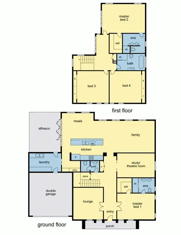 Floorplan of Homely house listing, 50 Beryl Street, Glen Iris VIC 3146