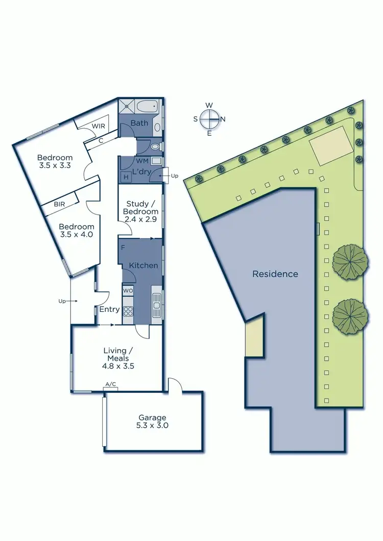 Floorplan of Homely unit listing, 5/4 Seville Street, Camberwell VIC 3124