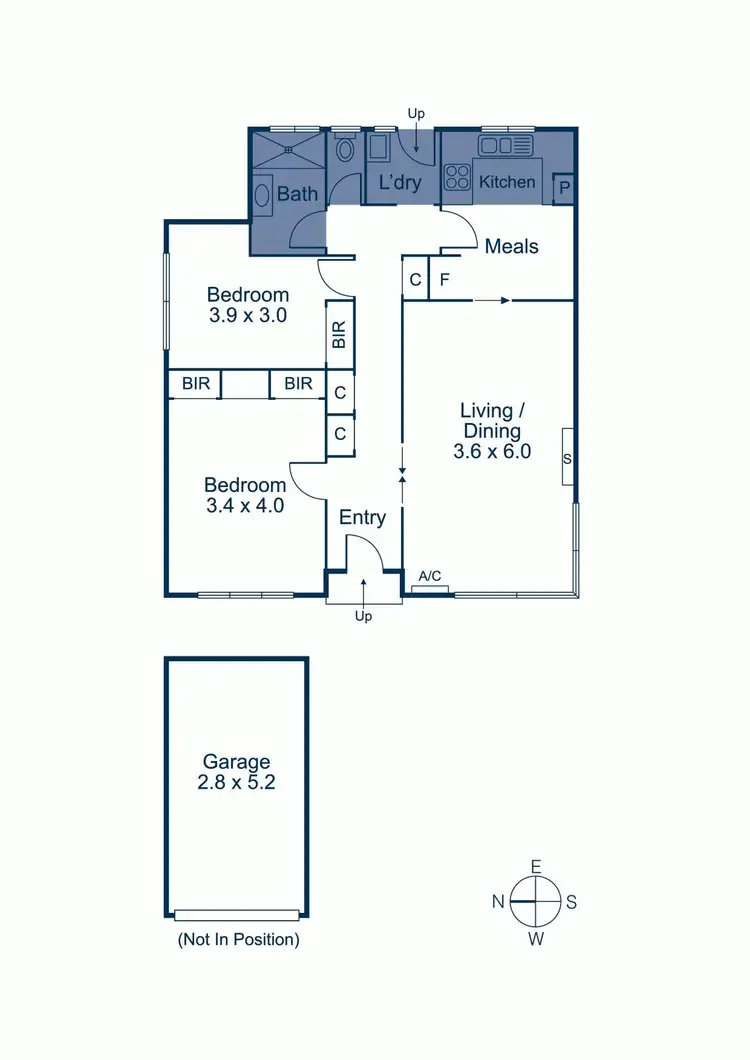 Floorplan of Homely unit listing, 4/3 Crescent Road, Camberwell VIC 3124