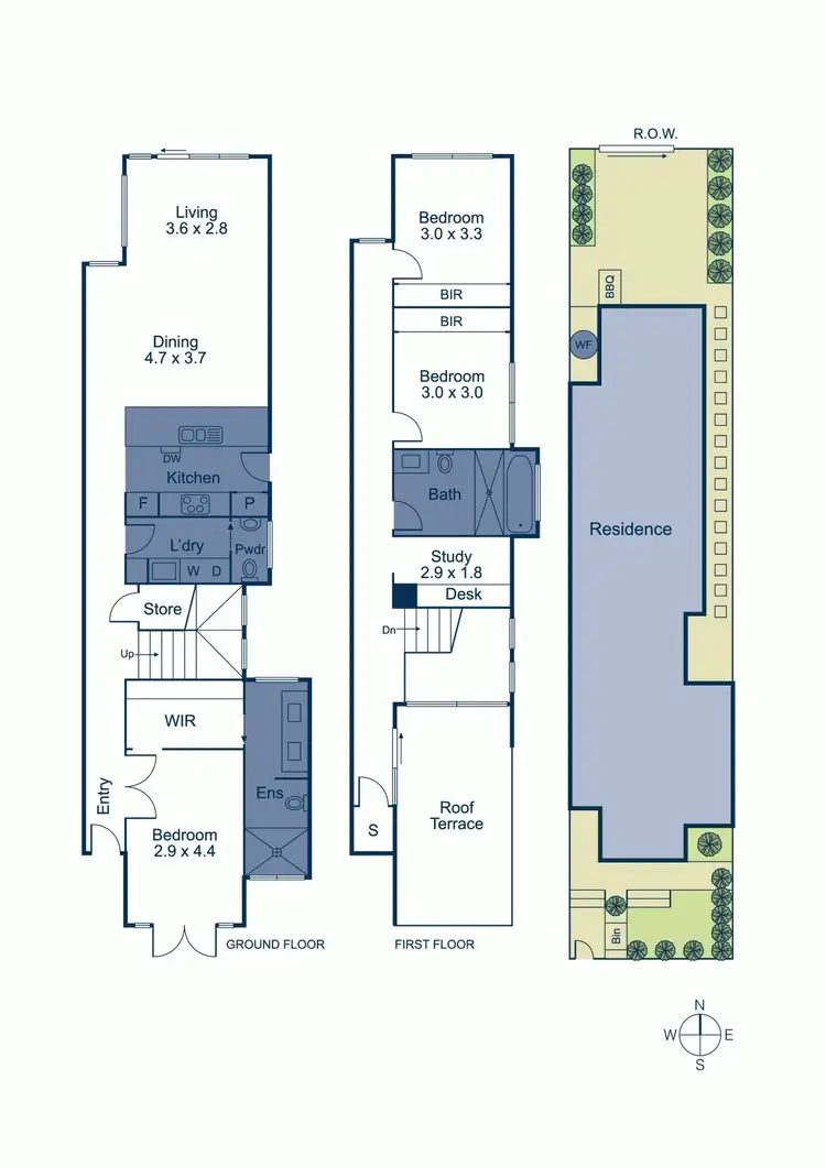Floorplan of Homely house listing, 17 Harold Street, Hawthorn East VIC 3123