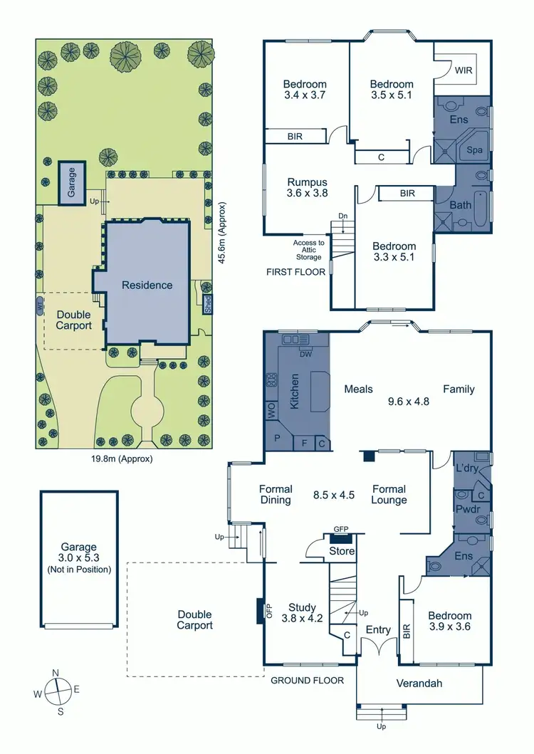 Floorplan of Homely house listing, 19 Elaroo Avenue, Camberwell VIC 3124
