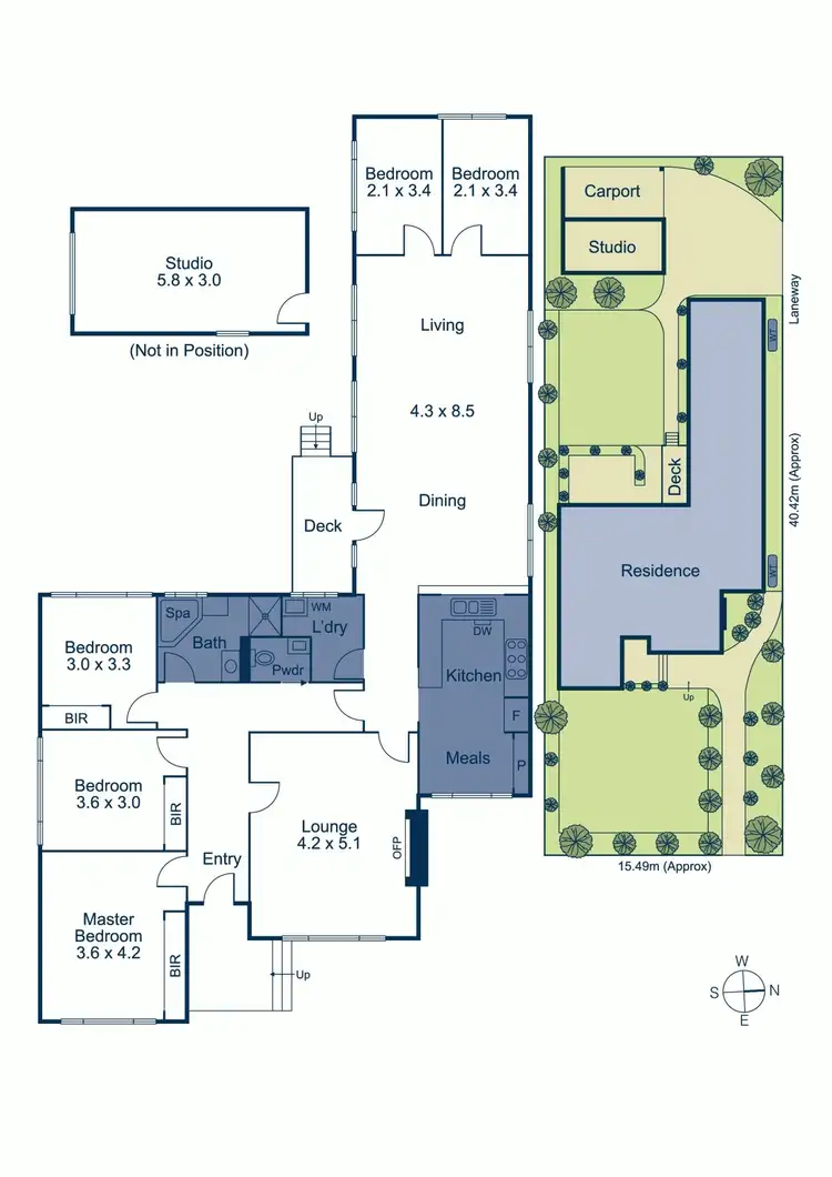 Floorplan of Homely house listing, 2 Trent Street, Glen Iris VIC 3146