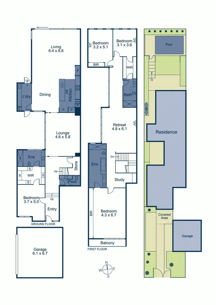 Floorplan of Homely house listing, Residence 1, 19 Carramar Avenue, Camberwell VIC 3124