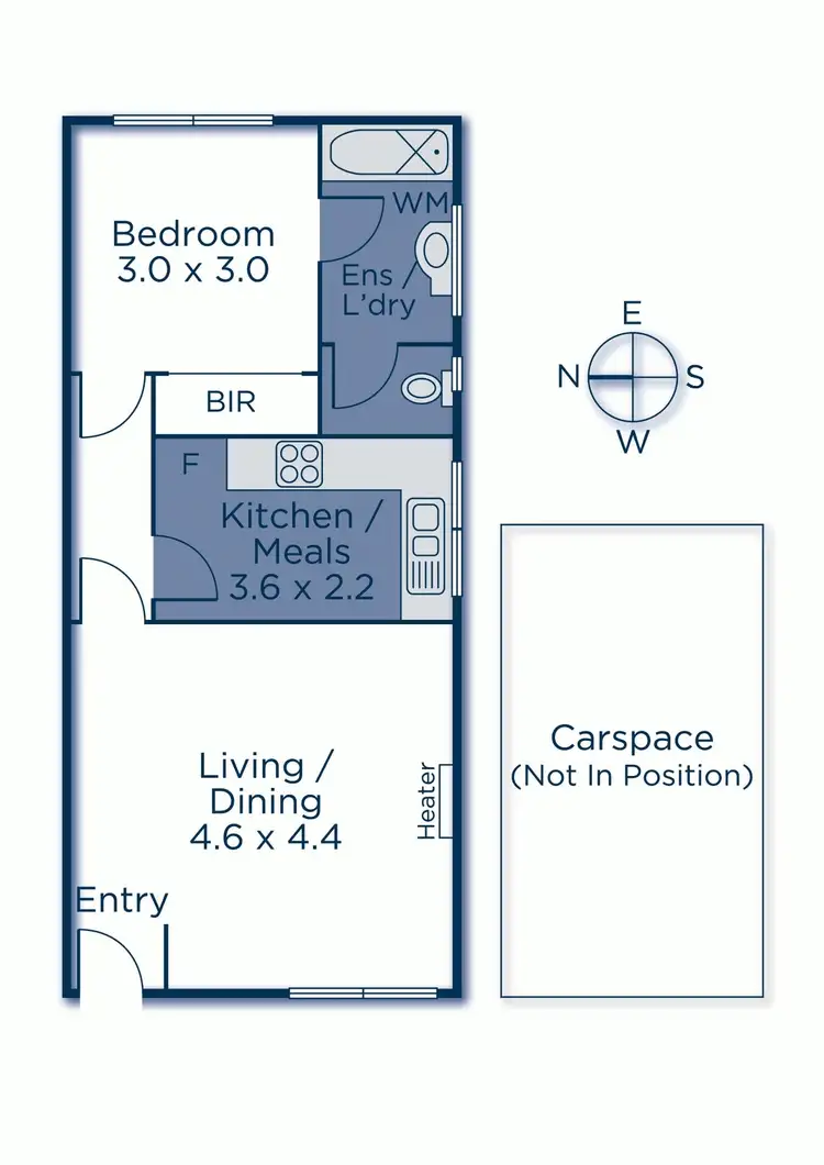 Floorplan of Homely apartment listing, 6/69 Auburn Road, Hawthorn VIC 3122