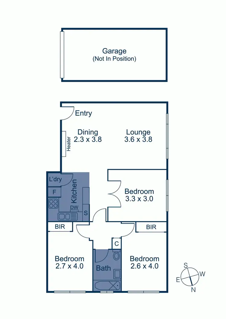 Floorplan of Homely apartment listing, 8/132 Milton Parade, Glen Iris VIC 3146