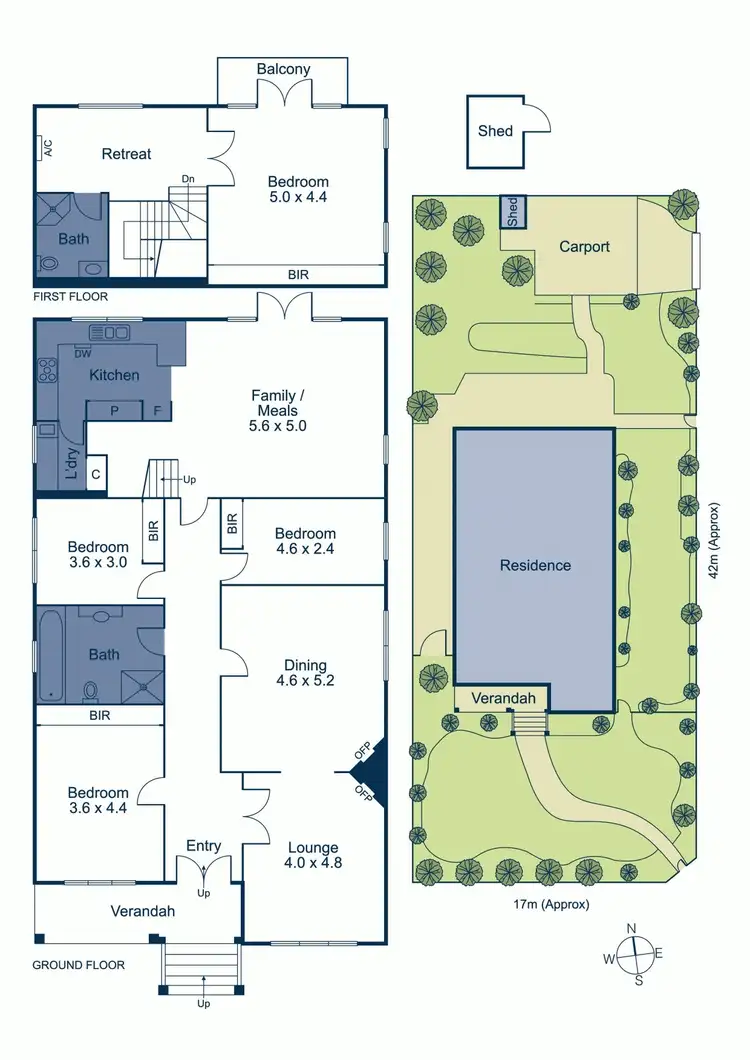 Floorplan of Homely house listing, 25 Howitt Street, Glen Iris VIC 3146