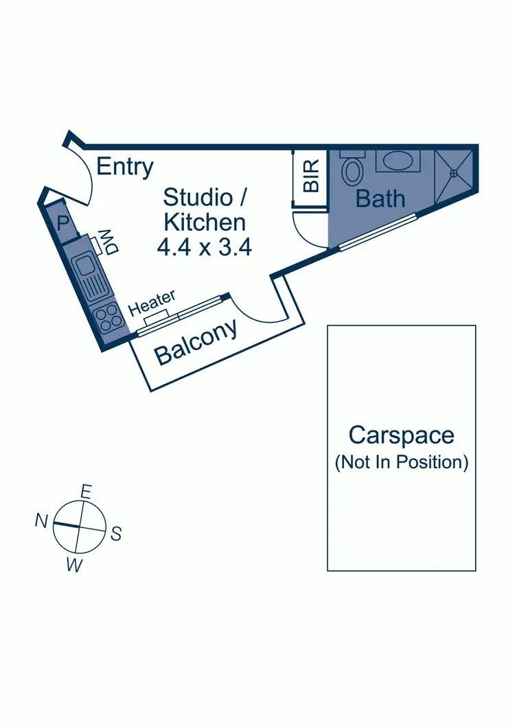 Floorplan of Homely apartment listing, 17/6 Mayston Street, Hawthorn East VIC 3123