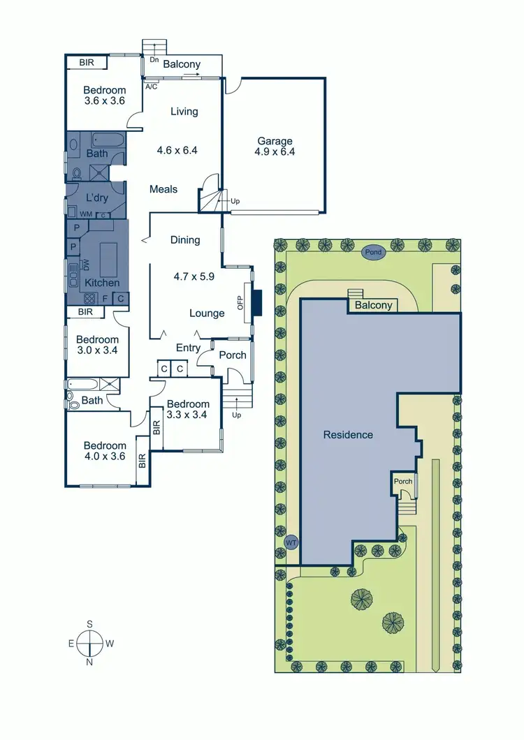 Floorplan of Homely house listing, 82 Bath Road, Glen Iris VIC 3146