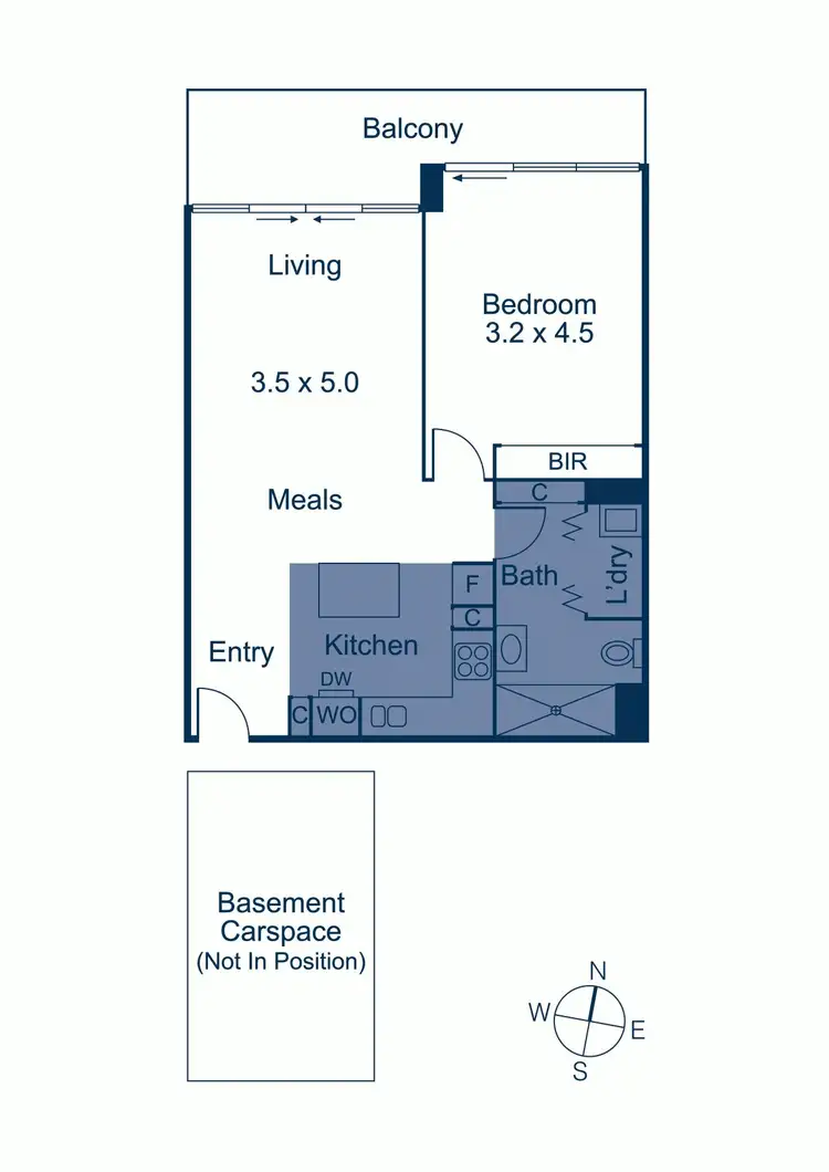 Floorplan of Homely apartment listing, 602/700 Chapel Street, South Yarra VIC 3141