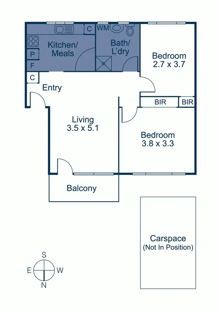 Floorplan of Homely apartment listing, 5/3 Acheron Avenue, Camberwell VIC 3124