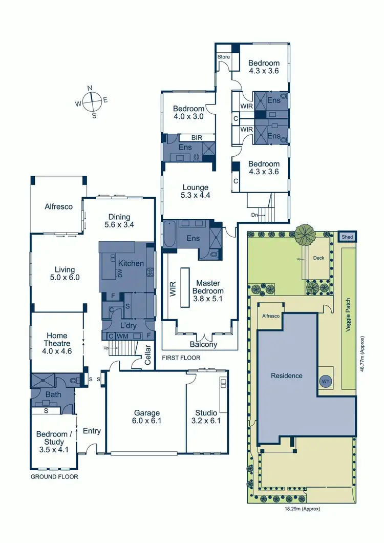 Floorplan of Homely house listing, 369 Belmore Road, Balwyn North VIC 3104